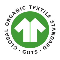 Sello de certificación GOTS, la más alta calidad de algodón orgánico